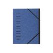 Pagna Office - Ordnermap - 12 compartimenten - 12 onderdelen - 5 mm - A4 - met tabbladen - blauw