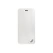 X-Doria Engage - Flip cover voor mobiele telefoon - polycarbonaat, leerachtig - crème - voor Apple iPhone 6 Plus