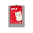 APLI - klembord - voor A4 - zilver