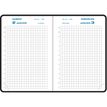 3660942004756-Agenda de poche à élastique Journal 13 - 1 jour par page quadrillé - 8,5 x 13 cm - disponible dans différentes cou--3