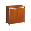 3483601402102-Gautier office MAMBO - Armoire - basse - 2 portes - gris, bois poirier-P_140210_1-0