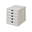 4012473145030-HAN Monitor - Module de classement 5 tiroirs - gris-P_145011_1-0