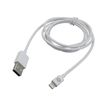 MUVIT - Lightning-kabel - Lightning (M) naar USB (M) - 1.2 m - wit - voor Apple iPad/iPhone/iPod (Lightning)