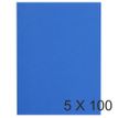 Exacompta Flash - 5 Paquets de 100 Chemises - 220 gr - bleu foncé