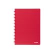 Atoma - Cahier polypro A4 (21x29,7 cm) - 144 pages - ligné - rouge
