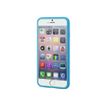 Muvit Customline Crystal Myframe - Achterzijde behuizing voor mobiele telefoon - blauw - voor Apple iPhone 6 Plus