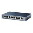 TP-Link TL-SG108 8-port Metal Gigabit Switch - Switch - onbeheerd - 8 x 10/100/1000 - desktop