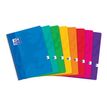 Oxford School - Notitieboek - met draad gebonden - 240 x 320 mm - 180 pagina's - extra wit papier - Seyès - verkrijgbaar in verschillende kleuren
