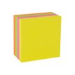 Apli Funny Notes! - Bloc cube notes auto-adhésives - couleurs vives - 75 x 75 mm