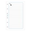 Exacompta Exatime 17 - Recharge pour organiseur - notes - 10,5 x 17,2 cm