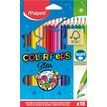 Maped Color'Peps - 18 Crayons de couleur