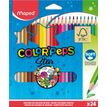 Maped Color'Peps Cardboard Packs - Kleurpotlood - verschillende kleuren - 2.9 mm - pak van 24