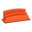 Quo Vadis Satiny - Trieur demi-rond 2 compartiments - 26 x 10,5 cm - orange