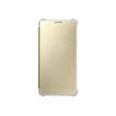 Samsung Clear View Cover EF-ZA510CF - Flip cover voor mobiele telefoon - goud - voor Galaxy A5