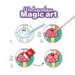 8410782188230-Coffret APLI Kids Watercolour Magic Art - aquarelle et feutre magique avec 14 planches - pinceau et gom--4