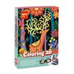 8410782188674-Jeu de coloriage 3D avec 4 planches animaux - 6 feutres double pointe et lunettes 3D incluses--0