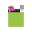 Pickup - Carton de lin - A4 (210 x 297 mm) - 215 g/m² - 10 feuilles - vert gazon