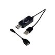 MCL Samar - câble de partage pour tablette, Mac et PC USB 2.0 type A avec adaptateur USB / micro USB