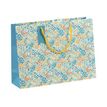 Clairefontaine - Sac cadeau - rosalie bleu - 37,3 cm x 11,8 cm x 27,5 cm