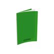 Conquérant Classique - Cahier polypro 24 x 32 cm - 48 pages - grands carreaux (Seyes) - vert