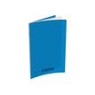 Conquérant Classique - Cahier polypro 24 x 32 cm - 48 pages - grands carreaux (Seyes) - bleu
