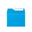 Pollen - Enveloppe - 90 x 140 mm - portefeuille - open zijkant - zelfklevend - afdrukbaar - turquoise - pak van 20