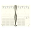 3660942009560-Agenda de poche spiralé Linicolor - 1 semaine sur 2 pages - 16 mois - 9 x 13 cm - disponible dans diff
