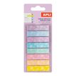 8410782202448-160 index adhésifs pastel fleuris 44×10 mm - repositionnables - 8 couleurs - pour livres - révisions--0
