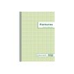 Exacompta - Factuurboek - 50 vellen - A4 - tweevoud - zonder kopieerblad (pak van 5)