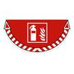 CEP Take Care - Sticker de signalisation : lutte incendie - extincteur rouge