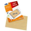 La Couronne - 60 Pochettes Enveloppes (dont 20% gratuit) - C5 162 x 229 mm - 90 gr - brun - bande auto-adhésive