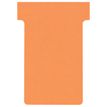 Nobo - 100 Fiches en T - Taille 2 - orange