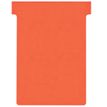 Nobo - 100 Fiches en T - Taille 3 - rouge