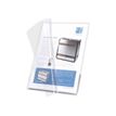 3L Office - beschermzakje visitekaartje - 86 x 54 mm - transparant (pak van 10)