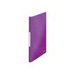 Leitz WOW - Porte vues - 40 vues - A4 - violet métallique