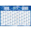 Bouchut 228 - Calendrier bancaire recto 13 mois - 43 x 65 cm - bleu