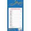 3592930026924-Calendrier bloc mensuel à feuillets année civile BOUCHUT "409 Bleu" 19 x 36 cm Pefc 70 %--0