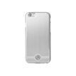 MERCEDES - Achterzijde behuizing voor mobiele telefoon - aluminium - grijs - voor Apple iPhone 6 Plus, 6s Plus