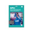 APLI Home - phosphorescent iron-on transfer paper - 3 vel(len) - A4
