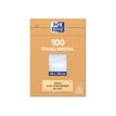 3020122340003-Oxford - Pack de 100 Fiches Bristol - 10,5 x 14,8 cm - unies - non perforées - blanc-P_234000_3-0