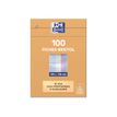 3020122340294-Oxford - Pack de 100 Fiches Bristol - 10,5 x 14,8 cm - petits carreaux - non perforées - cou-P_234029_1-1