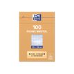 3020122341208-Oxford - Pack de 100 Fiches Bristol - 10,5 x 14,8 cm - petits carreaux - perforées - blanc-P_234120_3-1