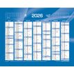 3371010201211-Quo Vadis - Calendrier bancaire 7 mois par face - 21 x 27 cm - bleu--1