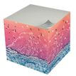 3371010503490-Quo Vadis - Bloc cube - Fantaisie - Multicolore - 9x9x8 cm - Papier Clairefontaine blanc - Fabrication --1