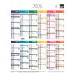 3371010214358-Quo Vadis Arc en Ciel - Calendrier vertical 12 mois sur 1 face - 43 x 55 cm--0
