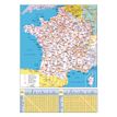 3371010214358-Quo Vadis - Calendrier mural - Français - Arc en ciel - Arc-en-ciel - 12 mois de janvier à décembre - 40,5x55 cm - Papier Clairefontaine blanc - Fabri--1