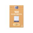 3020122350002-Oxford - Pack de 100 Fiches Bristol - 12,5 x 20 cm - unies - non perforées - blanc-P_235000_3-0