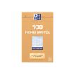 3020122351207-Oxford - Pack de 100 Fiches Bristol - 12,5 x 20 cm - petits carreaux - perforées - blanc-P_235120_1-1