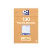 3020122360001-Oxford - Pack de 100 Fiches Bristol - A5 - unies - non perforées - blanc-P_236000_1-2