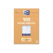 3020122360001-Oxford - Pack de 100 Fiches Bristol - A5 - unies - non perforées - blanc-P_236000_3-0